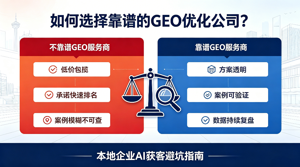 那曲如何选择靠谱的GEO优化公司？本地企业AI获客避坑指南